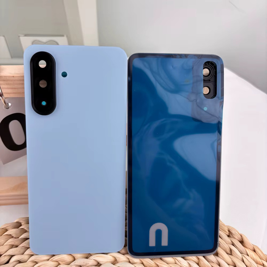 Samsung Galaxy A17 4G 2025 SM-A175 Ersatz Rückabdeckung mit Kameralinsenglas in Grau oder Blau - Bild 1
