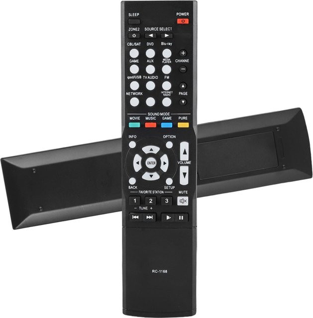 Smart-Fernbedienung für Denon AVR1613 Verstärker in Schwarz - Bild 1