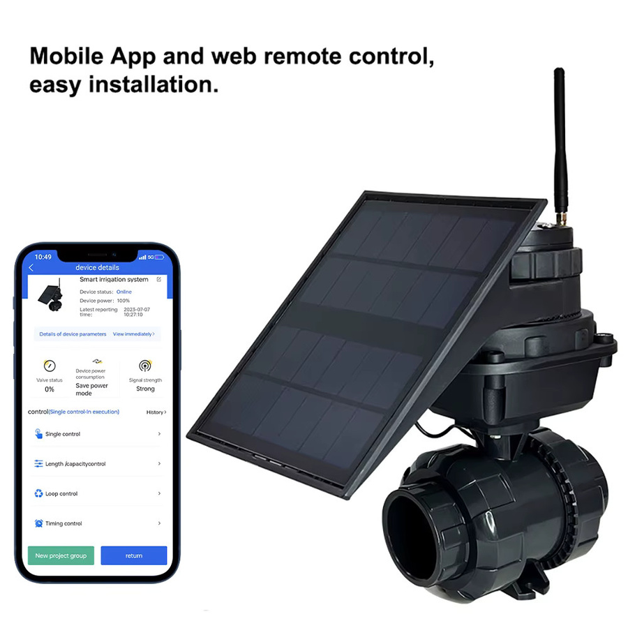 Acarps 4G Solar Smart Bewässerungssystem mit App-Steuerung für Garten und Landwirtschaft - Bild 2