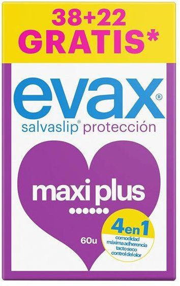 EVAX SALVA-SLIP maxiplus Inkontinenzbinden, 60 Stück - Bild 1