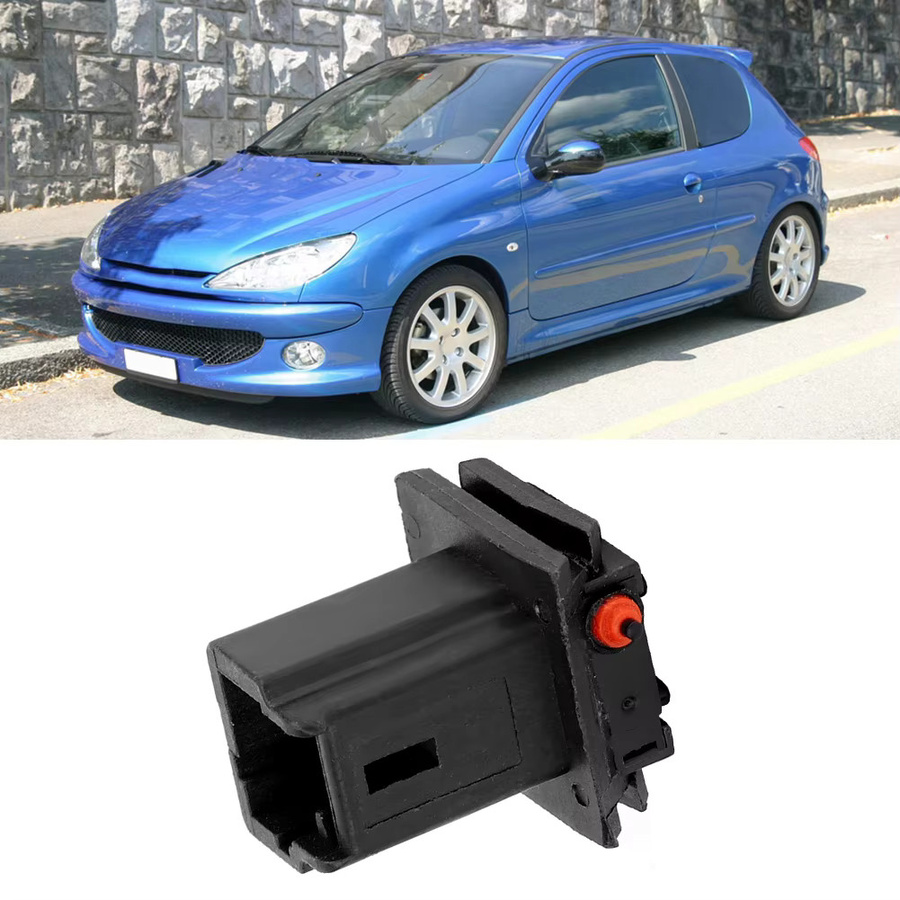 ESTINK Heckklappen-Entriegelungsschalter 6554V5 in Schwarz für Citroen C3 C4 und Peugeot 206 207 - Bild 4