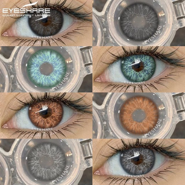 EYESHARE farbige Kontaktlinsen, 2 Stück - Bild 1