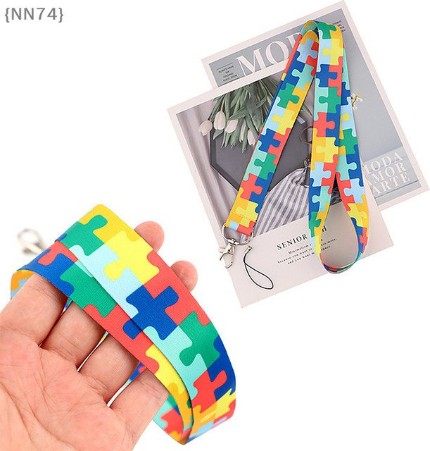 JETTING Handy-Lanyard Schlüsselanhänger, Autism Maze Cartoon - Bild 1