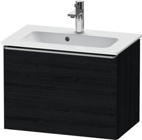 Duravit Waschtischunterschrank D-Neo Compact, Wandhängend, Eiche Schwarz, B: 61 cm, T: 37,2 cm, H: 44 cm - Bild 1
