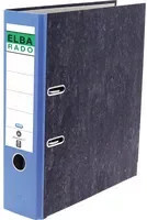 ELBA Ordner Rado Wolkenmarmor DIN A4 Blau 80 mm - Bild 1