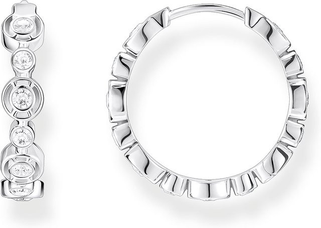 Thomas Sabo Ohrring, 925 Silber, Zirkonia, Damen - Bild 1