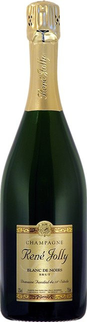 René Jolly Champagne Blanc de Noirs, Brut, Pinot Noir, Frankreich, 0,75 l - Bild 1