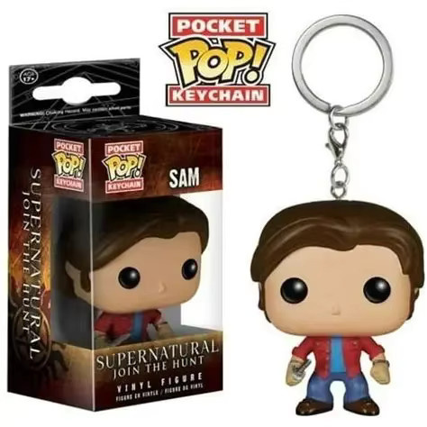 Funko Supernatural Castiel mit Wing Sam Schlüsselanhänger, ab 14 Jahren - Bild 2