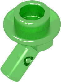 Gobricks 65578 Winkelsteine mit Bolzen am Ende, 10-teiliges Set - Bild 1