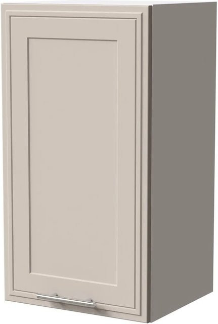 Feldmann-Wohnen Hängeschrank Salo W2/40 in Weiß und Kaschmir Matt mit Kassettenoptik, B/T/H: 40 x 32,5 x 72 cm - Bild 1