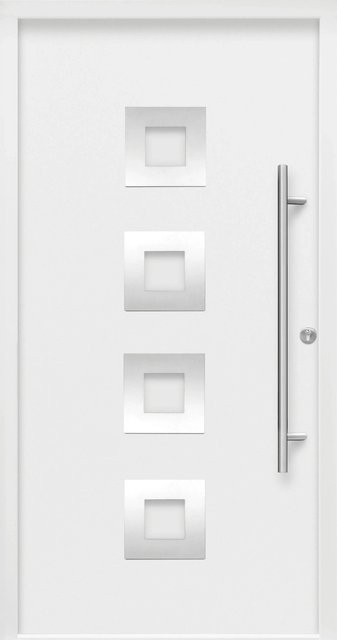 Splendoor Haustür Thermospace Wien Prime mit Glaseinsatz, Weiß, B/H: 110 x 210 cm, Anschlag Rechts - Bild 1