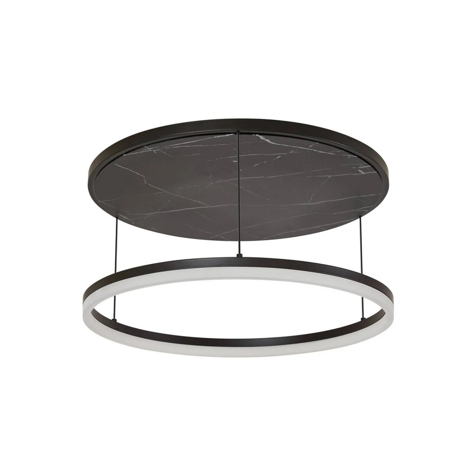 Lucande LED Deckenleuchte Orven in Schwarz, dimmbar, modernes Design aus Metall für dein Wohnzimmer - Bild 2