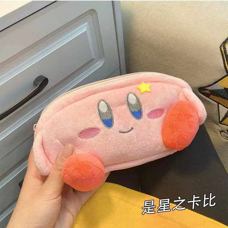 TAKARA TOMY Kirby Plüsch Federmäppchen in Pink für Kinder - Bild 5