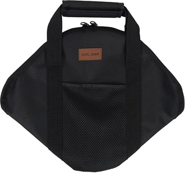Super Six Grillplatte Tragetasche aus 600D Oxford für Outdoor und Camping, Farbe: Schwarz, B/T: 32 x 40 cm - Bild 1