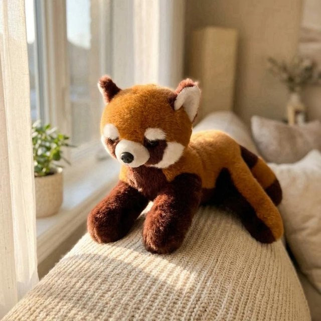 Yiran toy Rotes Panda Plüschtier, 36cm - Bild 1