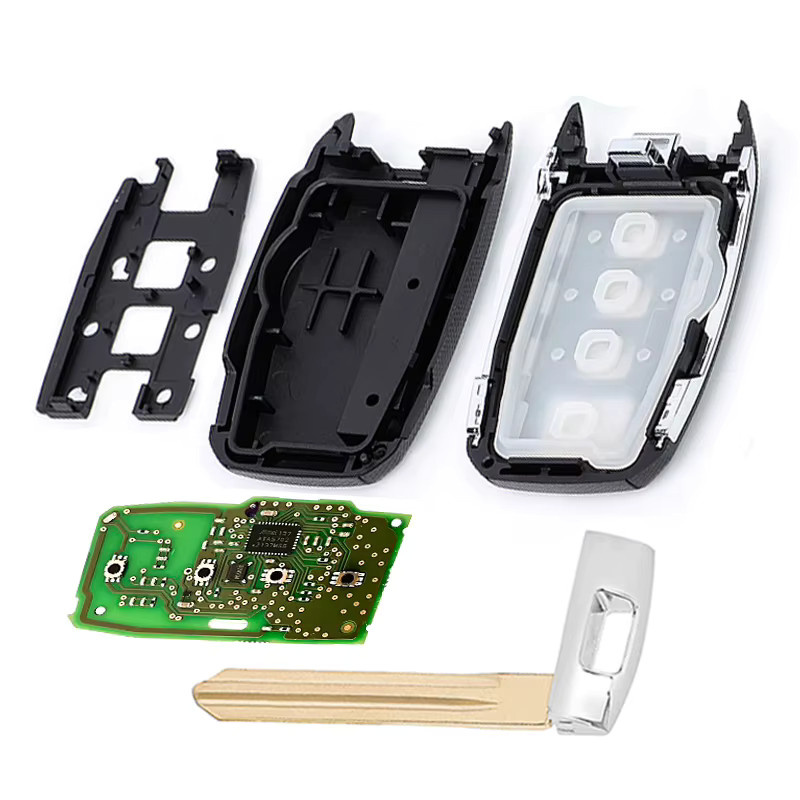 KEYECU Smart Fernbedienungsschlüssel für Kia Seltos Modelljahr 2021, 433MHz 8A Chip PN: 95440-Q6400 Keyless-Go Ersatzschlüssel, Schwarz - Bild 2