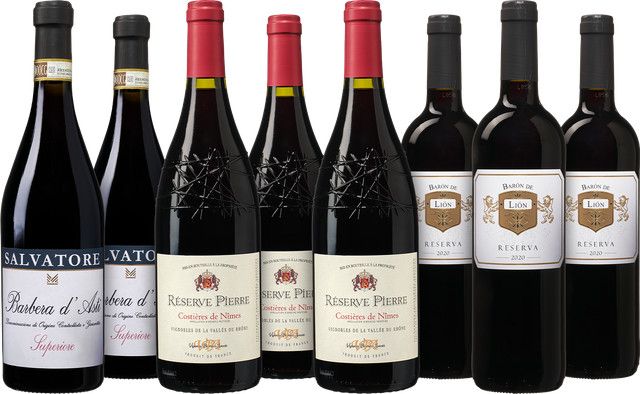 Die Weinbörse Rotwein „kräftig aber geschmeidig“, 0,75 l - Bild 1