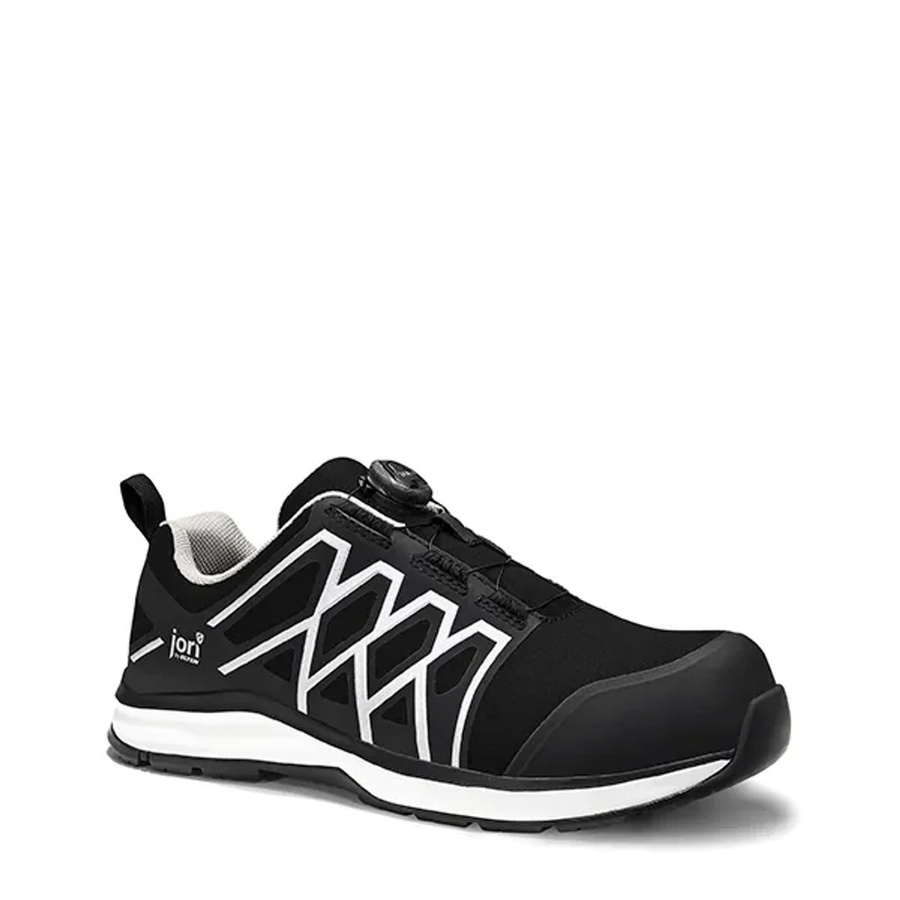 Elten Sicherheitshalbschuh JoSwift Boa Black Low ESD S3 in Schwarz und Weiß, Größe 39 - Bild 2