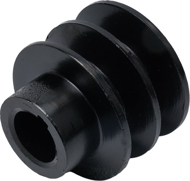 Doppelte V-Riemenscheibe mit 20 mm Bohrung für Honda 168F 170F GX110 GX120 GX200 7 PS Motoren in Schwarz - Bild 1