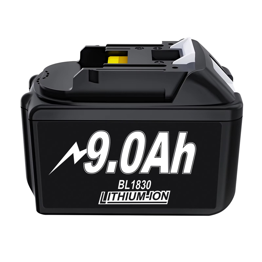 Bonacell Ersatzakku für Makita 18V LXT Elektrowerkzeuge, 9Ah Lithium-Ionen Akku, Schwarz - Bild 7