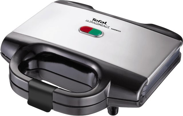 Tefal Ultracompact SM 1552 Sandwichmaker in Silber - Bild 1