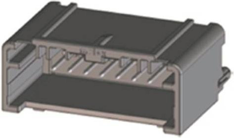 Molex Einbau-Stiftleiste Standard 8-polig in Schwarz - Bild 1