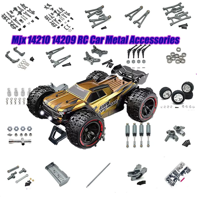 Mjx Metall Zubehör Lenkung Tasse Oberen Schwinge Set Shock Tower Halterung Körper Post Hyper Go RC Auto Upgrade Teile - Bild 2