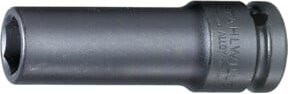 Stahlwille IMPACT-Steckschlüsseleinsatz 1/2" (12,5 mm) SW 22 mm, Länge: 85 mm, d1: 32 mm, Schwarz - Bild 1
