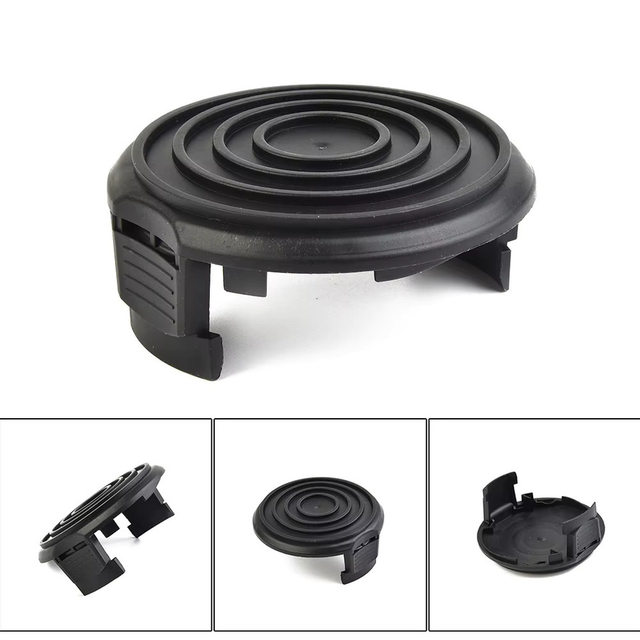 Vibratite Kunststoff Spool Abdeckung in Schwarz für Parkside PRT550 A1 und Florabest FRT550 A1 Rasentrimmer Ersatzteil - Bild 2