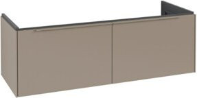 V&B Waschtischunterschrank Subway 3.0 in Tau, B/T/H: 127,2 x 42,9 x 47,8 cm - Bild 1