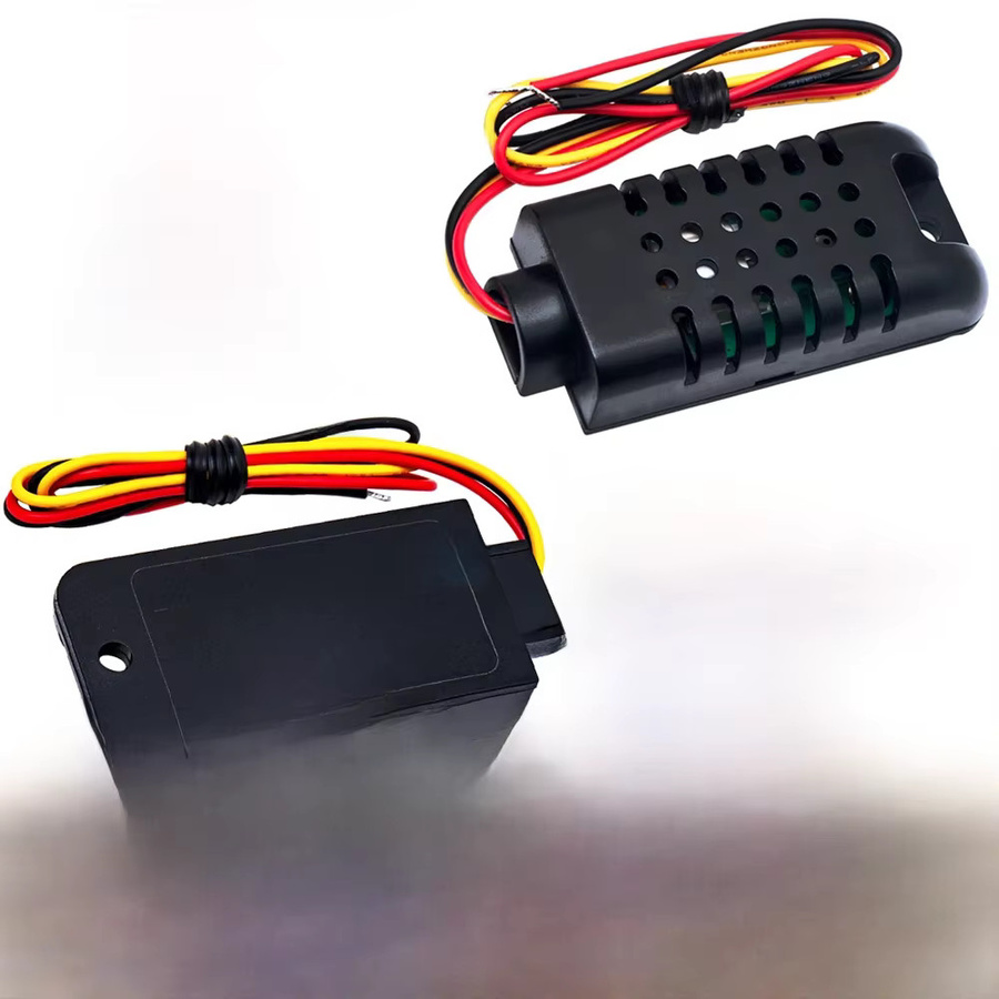 EGBO DHT21 Digitaler Sensor für relative Luftfeuchtigkeit und Temperatur, Single-Bus-Modul kompatibel mit AM2301 und AM2301A, Schwarz - Bild 3
