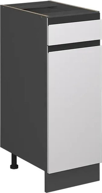 Vicco Küchenunterschrank R-Line J-Shape Weiß/Anthrazit Breite: 30 cm - Bild 1