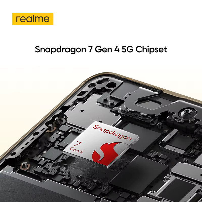 realme 16 Pro Plus 5G Smartphone Gold mit 6,8 Zoll gebogenem AMOLED-Display 144Hz, 7000mAh Akku, 200MP OIS-Kamera, 80W Schnellladen, NFC und Next AI - Bild 5