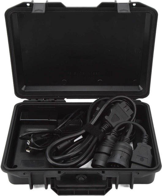 Awinner ET3 LKW-Diagnosegerät mit WLAN und USB-C, drahtloser Adapter III mit CAT3-Kommunikation, Schwarz - Bild 1