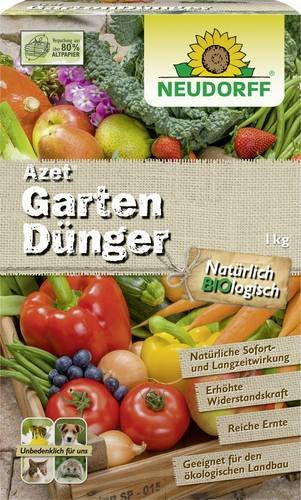 Neudorff Azet Gartendünger für Freiland mit langsam freisetzenden Nährstoffen, 1 kg - Bild 1