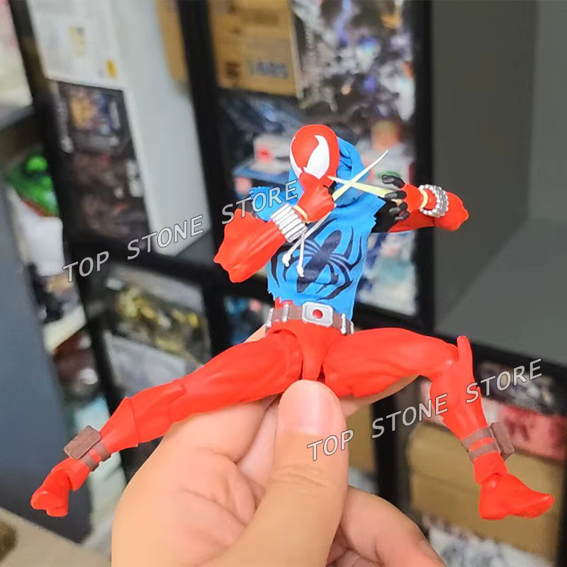 Mess Toys Marvel Scarlet Spiderman, Actionfigur - Bild 5