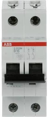 ABB S202M-B16 Leitungsschutzschalter 16A 400V 2CDS272001R0165 - Bild 1