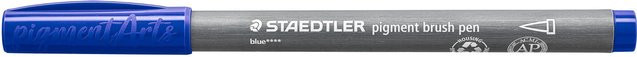 Staedtler Pigment Brush Pen in Blau - Bild 1