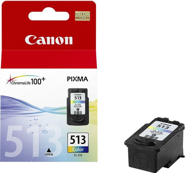 Original Canon Tintenpatrone CL-513 Tri-Color für PIXMA Drucker (Cyan, Magenta, Gelb) - Bild 2