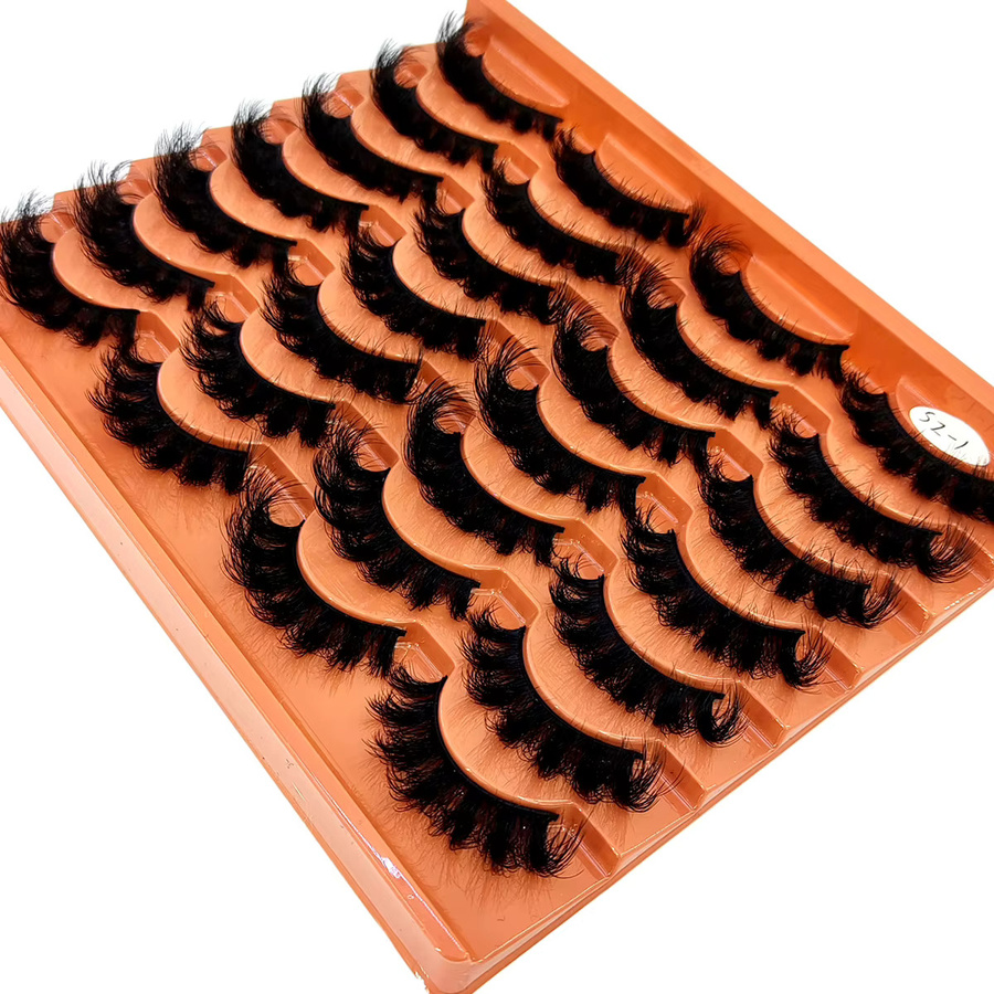 HBZGTLAD Kunstwimpern, 14 Paar, Black, Unisex - Bild 4