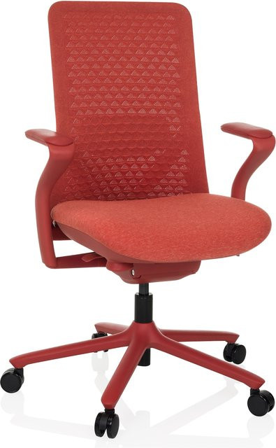 hjh OFFICE High End Bürostuhl VERVIO mit Armlehnen aus Stoff und Netzstoff - Bild 1