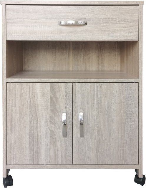 HTI-Line Küchenschrank Blanca in Weiß mit Regalfächern und Schubladen - Bild 1