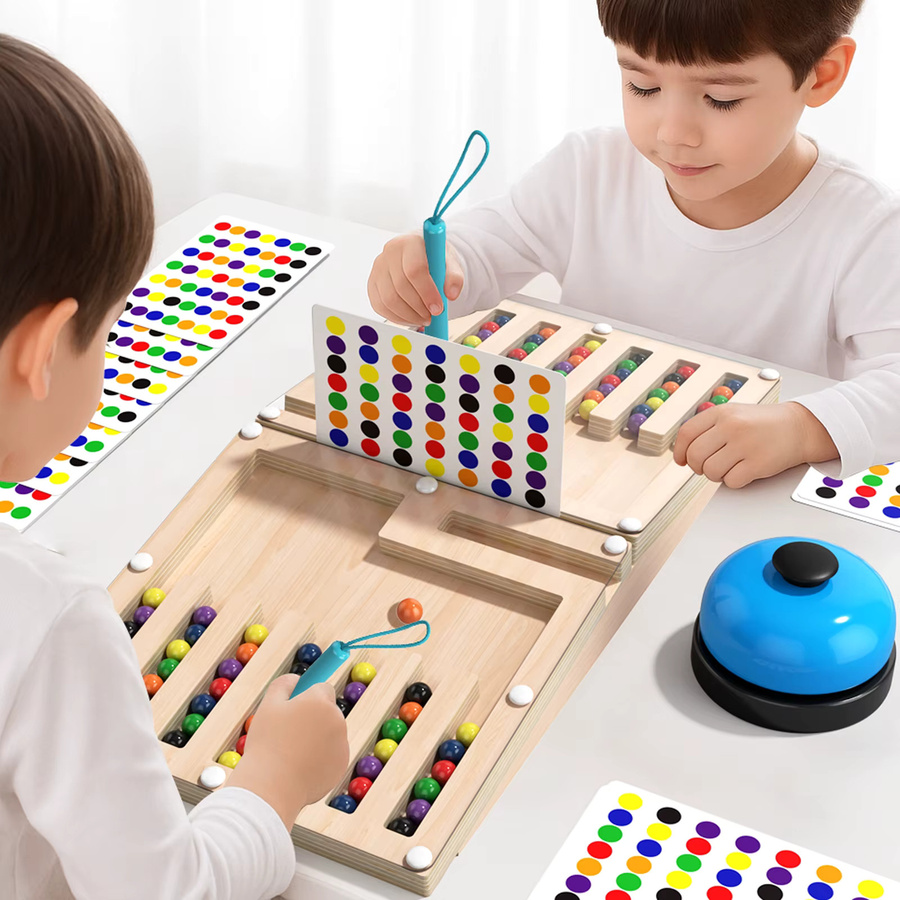 Tlewj Holz-Kampfspiel, Lernspielzeug, Bunt / Mehrfarbig - Bild 2
