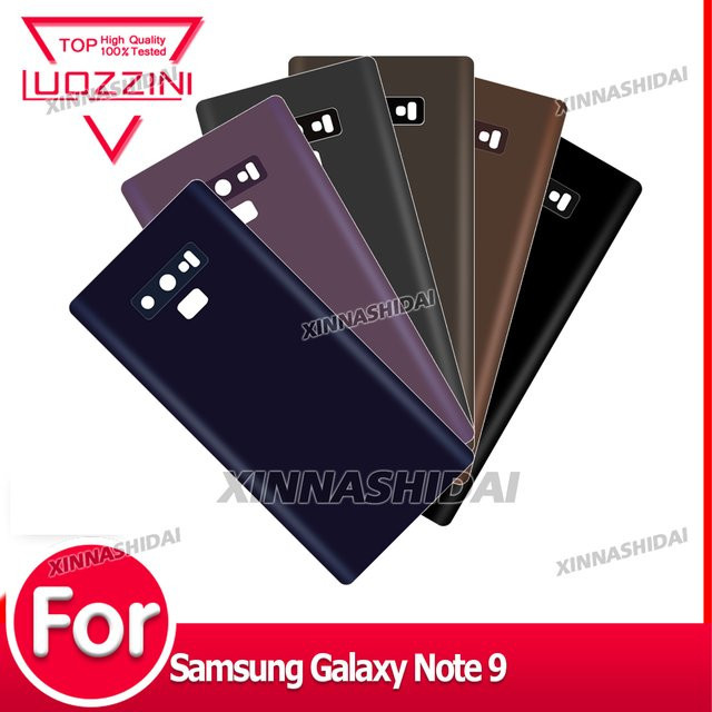 Samsung Galaxy Note 9 Ersatz-Batterieabdeckung und Gehäuserahmen in Schwarz - Bild 1
