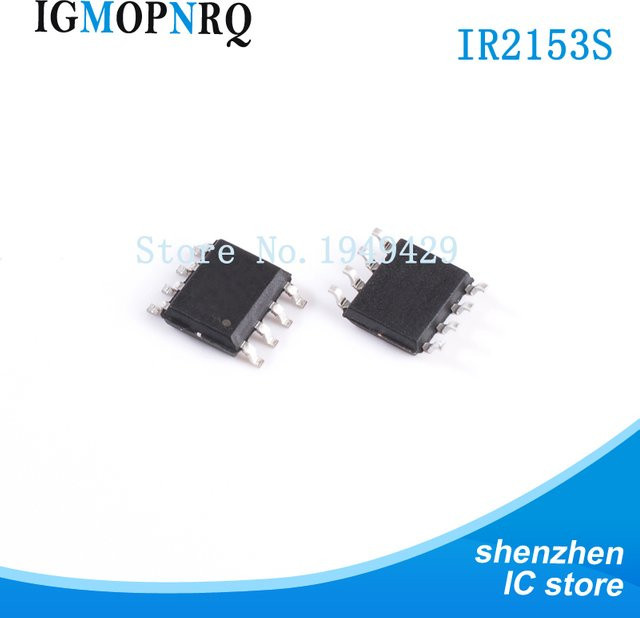 5er-Set IR2153S SOP8 Gate Driver IC in Schwarz - Bild 1