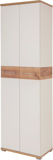 Germania Garderobenschrank GW-TOPIX 3774 mit zwei Türen in Navarra-Eiche-Nachbildung, B/T/H: 59 x 40 x 199 cm - Bild 1