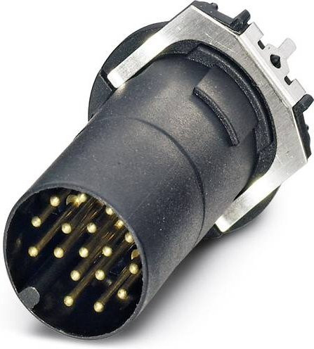 Phoenix Contact 1457607 Sensor-Aktor-Einbausteckverbinder M12 Kontaktträger in Schwarz mit 17 Polen - Bild 1