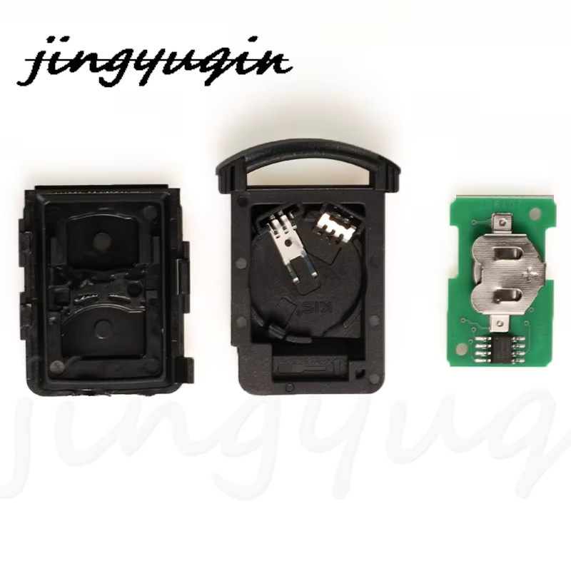 Jingyuqin Auto Fernbedienung Schlüssel für Opel Vauxhall Corsa C 2001-2007, 433MHz ID40 Chip 5WK48668 5WK48669 U100/43/46 YM28, Schwarz - Bild 5