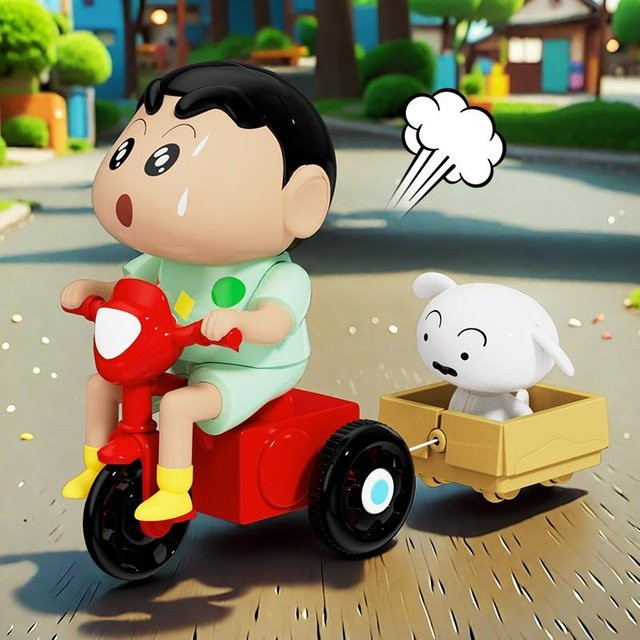 Yiran toy 1 Crayon Shin-Chan Uhrwerk Modell, Blind Box, ab 14 Jahren - Bild 1
