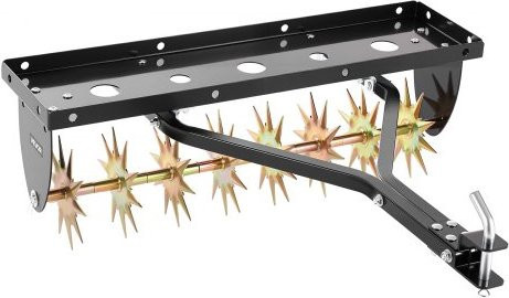 VEVOR Anhänger-Spike-Belüfter 32 Zoll mit Universal-Kupplung, rostbeständiger Rasenbelüfter für Traktoren und Gartenmaschinen - Bild 1